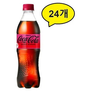 골든싸이]코카콜라체리제로500ml, 500ml, 24개