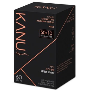 카누 시그니처 미니 미디엄 로스트 원두커피믹스, 900mg, 60개입, 1개