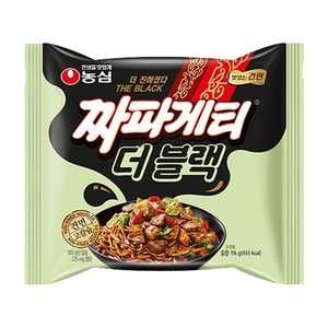 짜파게티 더 블랙 116g, 32개