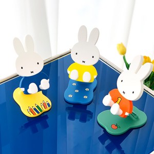 미피 정식 라이센스 MIFFY 핸드폰 거치대 태블릿 거치대, 미피스마트폰거치대(레드)