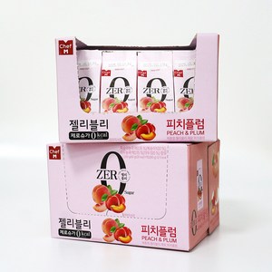 젤리블리 피치플럼 제로 젤리 제로슈가 복숭아자두, 1개, 1.2kg