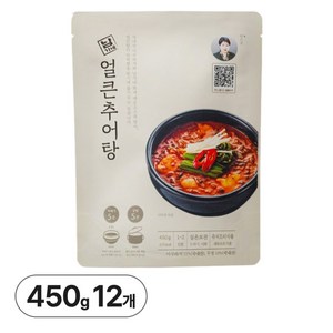 남가네설악추어탕 얼큰이 추어탕, 450g, 12개