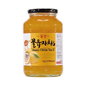 꽃샘 꿀유자차S, 1kg, 1개입, 6개