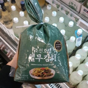 피코크 조선호텔 열무김치, 아이스팩 포장, 1개, 1.5kg