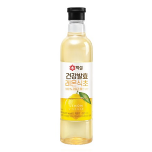 (상온)cj제일제당(주) 100%자연발효 레몬식초, 800ml, 15개