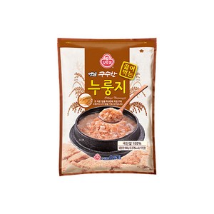 오뚜기옛날 구수한 끓여먹는 누룽지, 900g, 2개