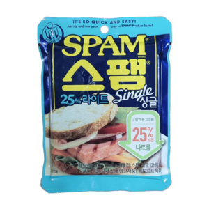 스팸 싱글 라이트 80g (덜 짠 스팸), 30개