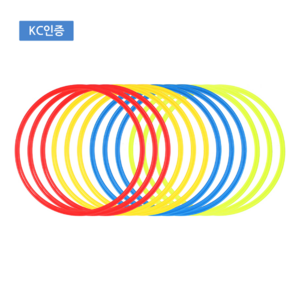 키더스 유아체육교구 액션후프 12개세트 가방포함