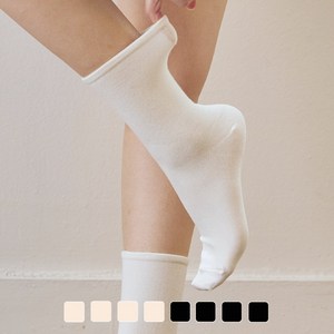 유어삭스 무압박 구멍NO 앞코 이중 편안한 여성용 양말 8켤레 세트