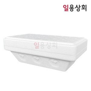 [ILYONG] 보냉용기 CK 1500g 40개 백색 젤라또 아이스크림 빙수 테이크아웃 포장용기