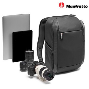 맨프로토 어드밴스 2 카메라 하이브리드 백팩 MB MA2-BP-H, 블랙