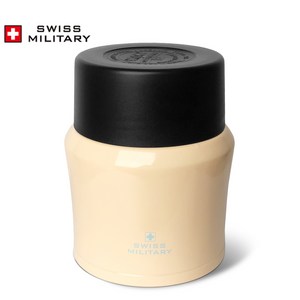 스위스밀리터리 OKK 보온죽통, 아이보리, 350ml, 1개