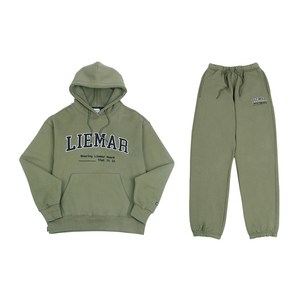 시그니처 리에마르 기모 셋업 카키