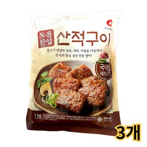 마니커 도톰한입 산적구이 1kg x 3개