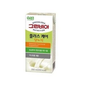 그린비아 플러스 케어 당뇨식 200ml, 72개