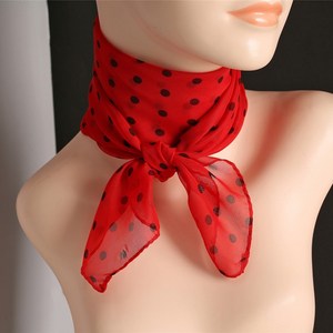 여성스카프 스몰도트 사각 스카프 65X65cm 패션소품