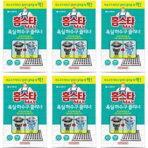 홈스타 맥스 욕실 하수구 클리너, 6개