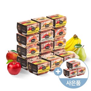 아넬라퓨레 15팩(+3팩 추가증정) 아기과일퓨레, 03. 15팩+3팩(사과배) 적응과일B, 15개, 100g