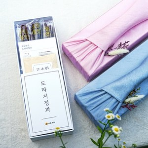 오담청연 도라지정과 한과 선물세트(고급보자기포함) 상견례 답례품, 300g, 1박스