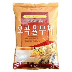 대호식품 프리미엄 오곡 율무차, 1kg, 1개입, 12개