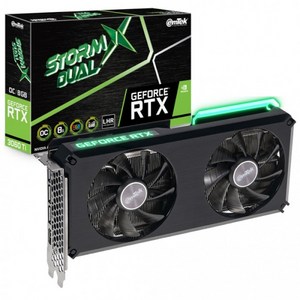[emTek] GeForce RTX 3060 Ti STORM X Dual OC D6 8GB LHR