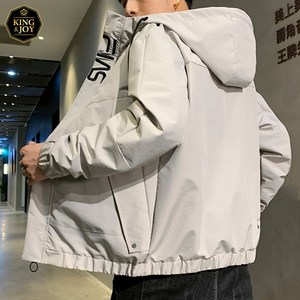 킹앤조이 피아스 후드 링클프리 바람막이 점퍼