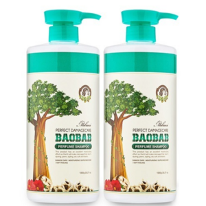 바오밥 퍼펙트 데미지 케어 퍼퓸 샴푸, 1000ml, 2개, 달콤상큼한 머스크계열의 향