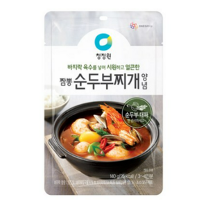 고메레시피 짬뽕 순두부찌개 양념, 140g, 1개