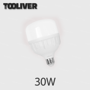 툴리버 수명이 긴 LED 전구 T램프 30W 6500K, 주광색, 1개, 주광색