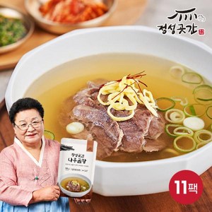 정성곳간나주곰탕 강순의 나주곰탕 11팩 (7.7kg), 11개, 700g