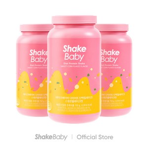 쉐이크베이비 다이어트 단백질쉐이크 스윗콘플레이크맛, 3개, 750g