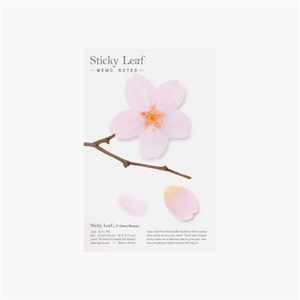 스티키리프_투명벚꽃(Medium), 핑크