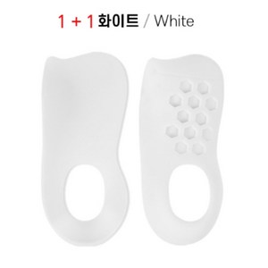 초록닥터 아치깔창 아치핀 솔루션 보조깔창 자세교정 기능성아치 운동 일상 보조깔창 여성용 남성용 족저근막염 예방 개선 1+1, 화이트1+1, 2개