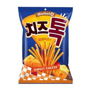 마켓오 치즈톡 달콤치즈맛 봉지스낵 80g x 12개