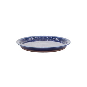 [본사정품] 칩스 원형 접시 S (15.8cm) 스플래쉬 네이비-화이트