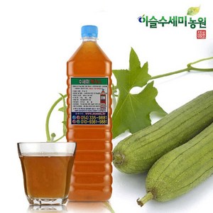 이슬수세미농원 수세미엑기스 1.5L (유기농설탕 발효), 10개