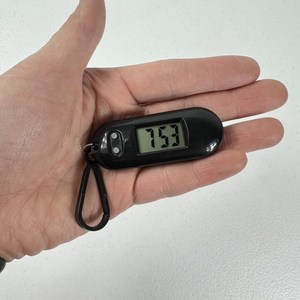 키링 열쇠고리 미니 소형 전자 시계 블랙, 단품, 상세페이지 참조