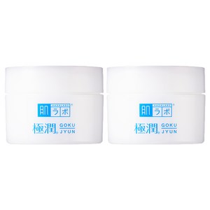 하다라보 고쿠쥰 크림(고보습 크림) 50g, 2개