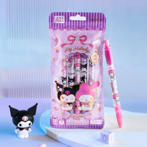 [당일출고] 쿠로미 볼펜 세트 산리오 캐릭터 중성펜 세트, 시나모롤