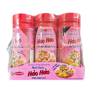 베트남조미료 하와오 디핑 시즈닝 무의참 Vietnam Muoi Cham Salt, 6개, 120g