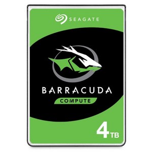 [SEAGATE] BARRACUDA HDD 4TB ST4000LM024 노트북용 (2.5HDD/ SATA3/ 5400pm/ 128MB/ SMR/ 15mm)