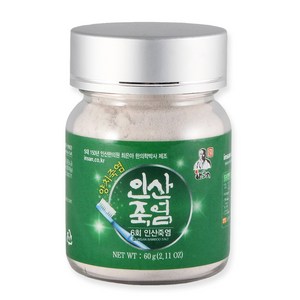 인산죽염 6회죽염 분말 60g, 1개