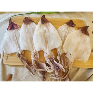 [웅이네] 한치 500g 반건조 우윳빛 부드러운 AAA급 10마리 15마리 20마리, 500g (20마리), 1개