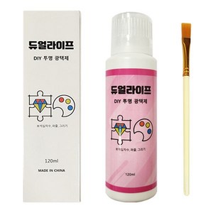 듀얼라이프 DIY 투명 코팅 광택제 120ml, 단품, 1개