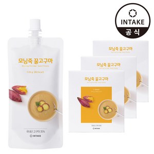 인테이크 모닝죽 꿀고구마, 130g, 21개