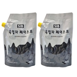 선인 흑임자 페이스트 800g 2개 라떼 베이킹 필링 고소한 검은깨, 1.6kg, 1개