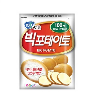 토코 빅포테이토 / 대용량 바닥 내림 중층 전천후 민물 떡밥, 750g, 1개