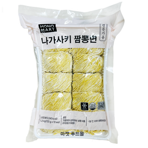 모노)냉동 나가사끼짬뽕면 1.2kg, 1개