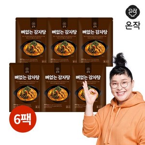 온작 전.참.시.이영자의 뼈없는 감자탕 900g 6팩, 6개