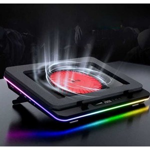 IETS GT600 노트북 쿨러 14CM 대풍압 효과진짜로있음 LED, 최고2800RPM(RGB)(추천)